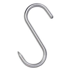 stainless Steel S Hook 180 x 7 / 90 kg